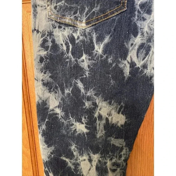 Luxury Blues The Collection Jeans Size 15 Tie Dye Inseam 31” Waist 36" - Picture 4 of 5